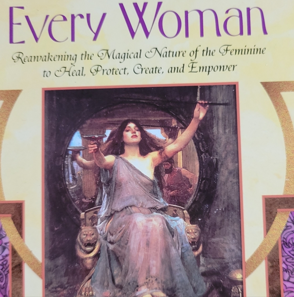 Mystical Bundle: Goddess Book, Amulet Bag, Necklace & Moonstone Sterling Ring! - Picture 7 of 9